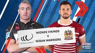 Widnes Vikings v Wigan Warriors 240217 [upl. by Jeu]