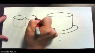 Drawing my Wayne Thiebaud Cake [upl. by Alokin]