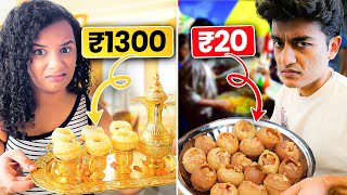 Indias Most EXPENSIVE Street Food  Pani Puri [upl. by Assirok864]