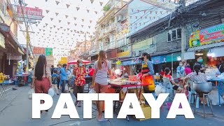 PATTAYA Naklua Market Walk and Eat Festival  January 1 2022 [upl. by Elleral]