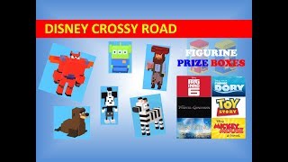 Disney Crossy Road feat Baymax Super Suit Steamboat Willie Rudder  Pirate with Pig etc [upl. by Mota]