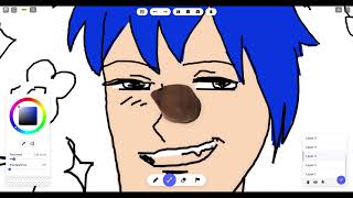 Hitoshi san roblox speedpaint [upl. by Nagel316]