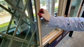 How to remove and install Window screens [upl. by Anneyehc]