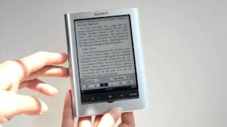 Sony Reader Pocket Edition PRS350 Video Review [upl. by Anaidirib]