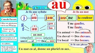 Apprentissage de la lecture Maternelle CP en Français  au 89 [upl. by Lirva105]