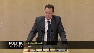 Gerhard Kaniak  Erhöhung Pflegegeld  272019 [upl. by Nelram]