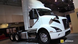 2019 Volvo VNR 64T 640 Day Cab Truck  Exterior and Interior Walkaround  2018 Truckworld Toronto [upl. by Vento]