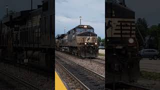 Norfolk Southern Powermove At Barrington [upl. by Iover]