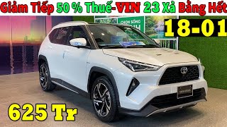 ✅5 Chỗ Gầm Cao Toyota Yaris Cross Tồn VIN 23 Xả Bằng Hết Giữa T1 Giá Lăn Bánh Yaris Cross Topcarvn [upl. by Aisile971]