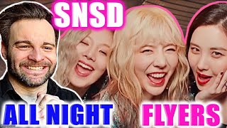 Reacting to GIRLS GENERATION  ALL NIGHT MV amp FLYERS LIVE  Best Song Yet 😱😍 [upl. by Atsirak]