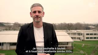 Vœux 2024 Directeur de lIUT LA ROCHESURYON [upl. by Kuehn]