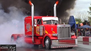 Great Lakes Big Rig Challenge 2019 Burnout Compilation [upl. by Haines]