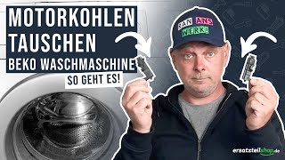 Beko Waschmaschine Motorkohlen tauschen [upl. by Adnawak]