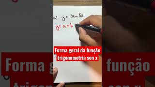 FÓRMULA GERAL DA FUNÇÃO SENO [upl. by Lonnie]