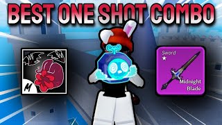 Sanguine Art  Portal  Midnight Blade  Best One Shot Combo Update 23 Blox Fruits [upl. by Razid155]