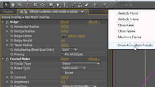 After Effects Quick Tip  Missing animation presets UPDATE  only works with CS55 or earlier [upl. by Ganny581]