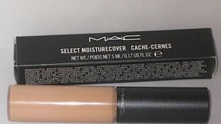 Review MAC Select Moisturecover Concealer NW20 LisaSz09 [upl. by Ibed299]