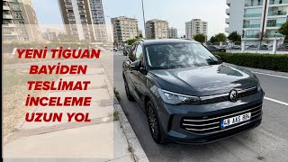 Yeni Tiguan 2024 Elegance 15 Etsi Teslimat İlk İzlenim İnceme Yakıt Tüketimi ve Uzun YolVlog [upl. by Akeret]