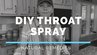 DIY THROAT SPRAY [upl. by Anivid]