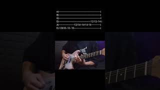 Nirvana  Sappy Guitar Solo With Tabs nirvana guitar guitartabs [upl. by Netsirk]