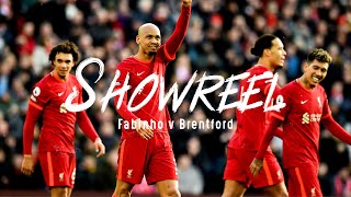 Showreel Fabinhos allaction display against Brentford [upl. by Adniroc]