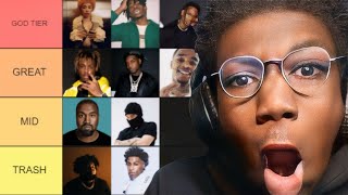 The BEST Rapper Tier List [upl. by Alberik]