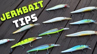 Bass Fishing Tips  Jerkbait Everything You Need To Know [upl. by Ciri]