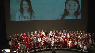 Holiday Concert 2022 TK Kindergarten amp 1st Grade [upl. by Eohce]