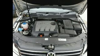 Simptome injectoare defecte 16 TDI CAYC Vw Passat Euro 5 [upl. by Nilya]