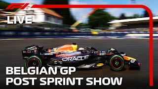 F1 LIVE Belgian Grand Prix Post Sprint Show [upl. by Eirallih]