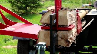 42 Ton Log Splitter with 4 way wedge and hydraulic lift [upl. by Sedecrem535]