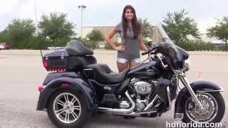 Used 2012 Harley Davidson Tri Glide TRike 3 Wheeler for sale [upl. by Lashond646]