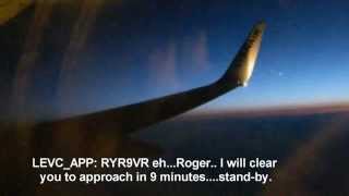 RYANAIR MAYDAY Emergency at ValenciaManises  Phraseology Subtitles [upl. by Trant221]