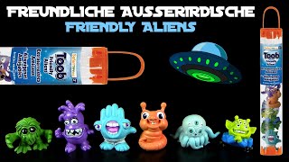 Safari Ltd ® Friendly Aliens  Freundliche Ausserirdische in der Röhre  Neu 2024 New  Unboxing [upl. by Nylidam924]