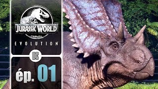 FR Jurassic World Evolution gameplay ép 1 – Campagne complète let’s play [upl. by Scottie]