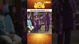 Krushna Bane Bharti Singh🤩❤️🤩LaughterChefs [upl. by Akyre]