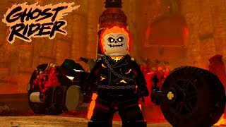 LEGO Marvel Super Heroes 2 Ghost Rider Unlock Location  Free Roam Gameplay [upl. by Haggai]