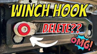 Delete your WINCH HOOK NOW How to make winch recoveries safer [upl. by Niret]