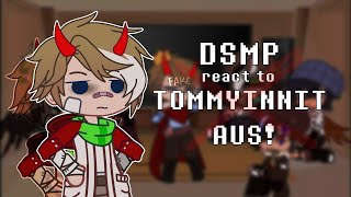 dsmp react to TOMMYINNIT AUS GCRV Not Bad Apple [upl. by Wershba]