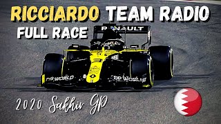 Daniel Ricciardo Team Radio FULL RADIO P5 2020 Sakhir GP  UNHEARD Ricciardo Team Radio INSIGHT [upl. by Katharyn]