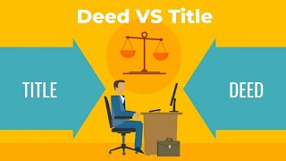 Deed VS Title Whats the difference  Real Estate Exam Topics Explained [upl. by Saturday]