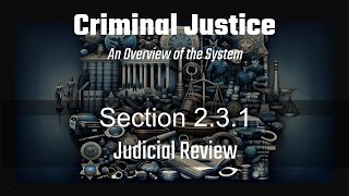 Section 231 Judicial Review [upl. by Rikki]