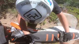 Alta Sierra North single track trail ride on dirt bikes [upl. by Eittol]