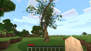 REALISTISCHER BAUM in Minecraft 🌳 shorts [upl. by Amar]