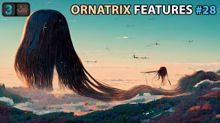 Ornatrix Features 28  Branching Demo in 3ds Max [upl. by Golightly]