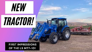 First Impressions of the LS MT7101 Tractor [upl. by Handbook]