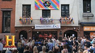 The Stonewall Riots and the LGBTQ Rights Movement  History [upl. by Annodal]