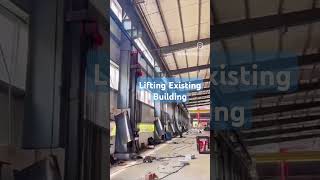 Lifting Existing building peb prefab pebbuilding [upl. by Landel]