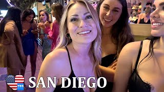 🇺🇸 SAN DIEGO NIGHTLIFE DISTRICT CALIFORNIA 2022 FULL TOUR [upl. by Kaiser]