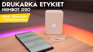 Drukarka etykiet termiczna NIIMBOT D110  smart test [upl. by Johnna]